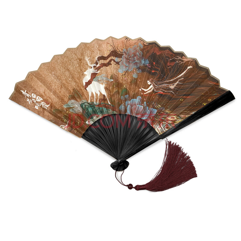 山河令扇子温客行龚俊同款折扇正人君子白色古风周边纯白汉服古装