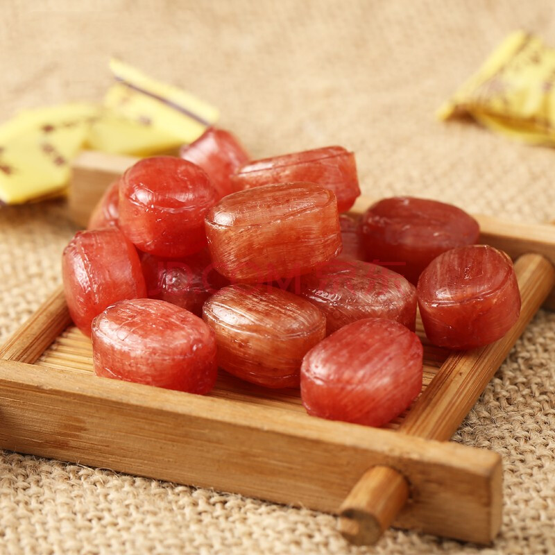 马大姐咸话梅糖500g约160个果汁硬糖结婚喜糖果散装零食老式扭结话梅