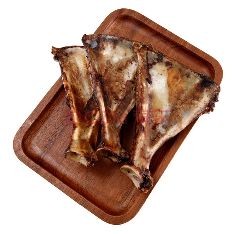 悠梵萌磨牙棒风干羊扇骨磨牙骨洁齿零食耐咬羊扇骨3个装yfm166