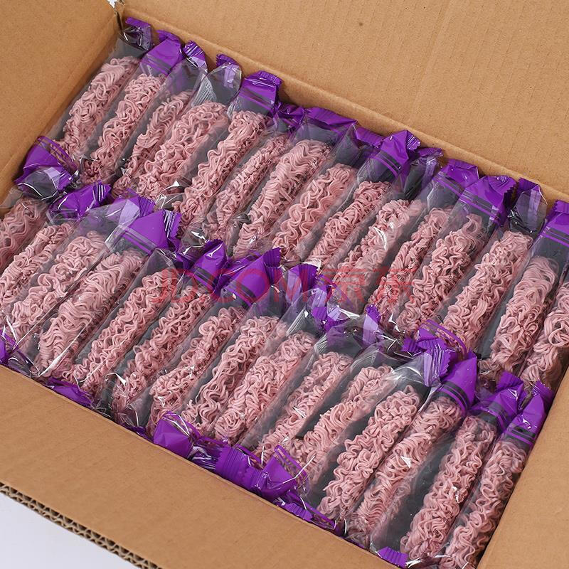 方便面麻辣烫火锅面整箱批发鸡蛋面蔬菜面饼早餐面拌面面条 紫薯大箱