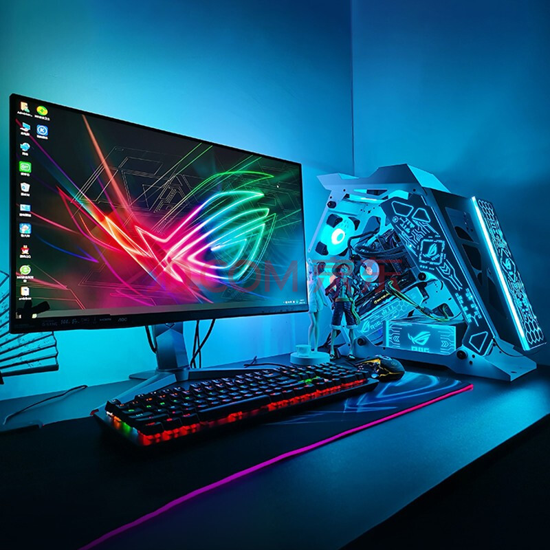 酷睿7高配1070台式组装电脑主机网咖电竞吃鸡游戏型整机全套 套餐七