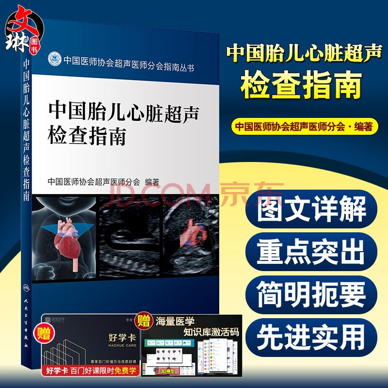 中国胎儿心脏超声检查指南 中国医师协会超声医师分会指南丛书 人民