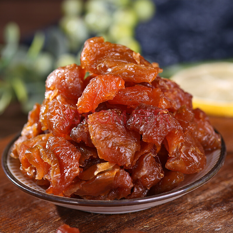 原味话梅肉500g得力梅肉无核梅肉酸酸甜甜蜜饯果干孕妇零食老味道