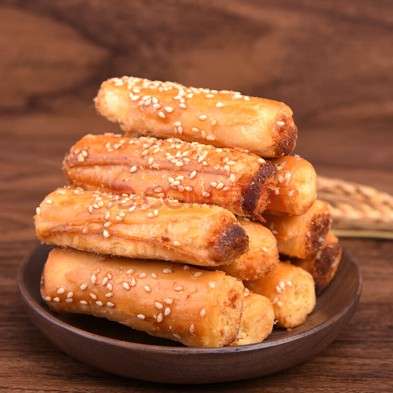 5折 肉松酥安徽合肥特产詹记宫廷桃酥王肉松酥条散装传统糕点零食400g