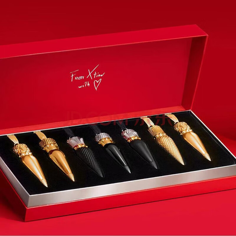 萝卜丁女王权杖口红金管黑管001m/001/001s/505m/215m礼盒套装 刻字
