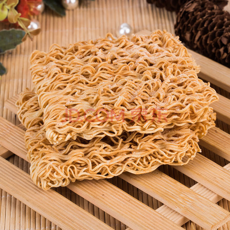 蟹黄方便干脆面网红方便面双层面饼整箱12袋60g童年回忆零食 奥尔良