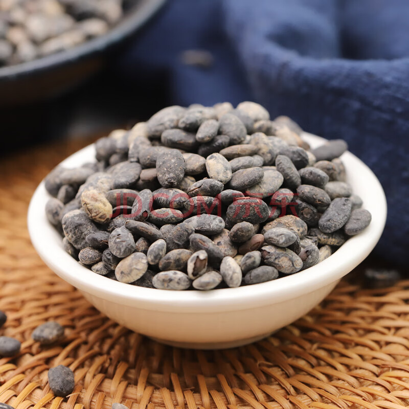 同仁堂500g淡豆豉中药香豉淡豉豆豉干中药材非特级葱白淡豆豉