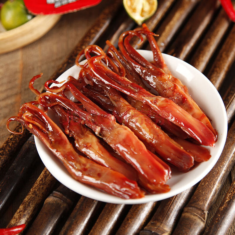 美味鸭舌温州特产鸭舌头香辣酱香味办公室卤味网红零食批发 香辣味30
