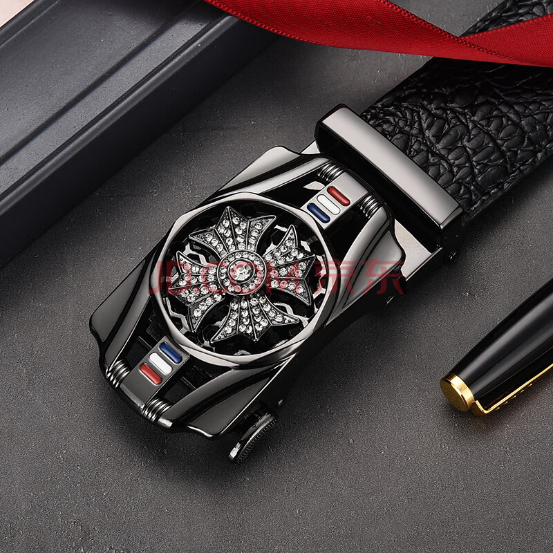 黑色 旋转枪色扣 125cm