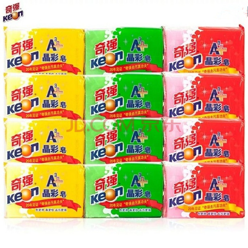 奇强a3 晶彩皂218g*36