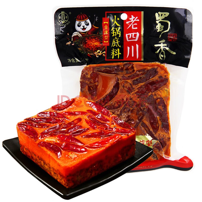蜀香香辣火锅底料230g 老重庆特辣型 家用牛油手工型麻辣烫汤锅底料