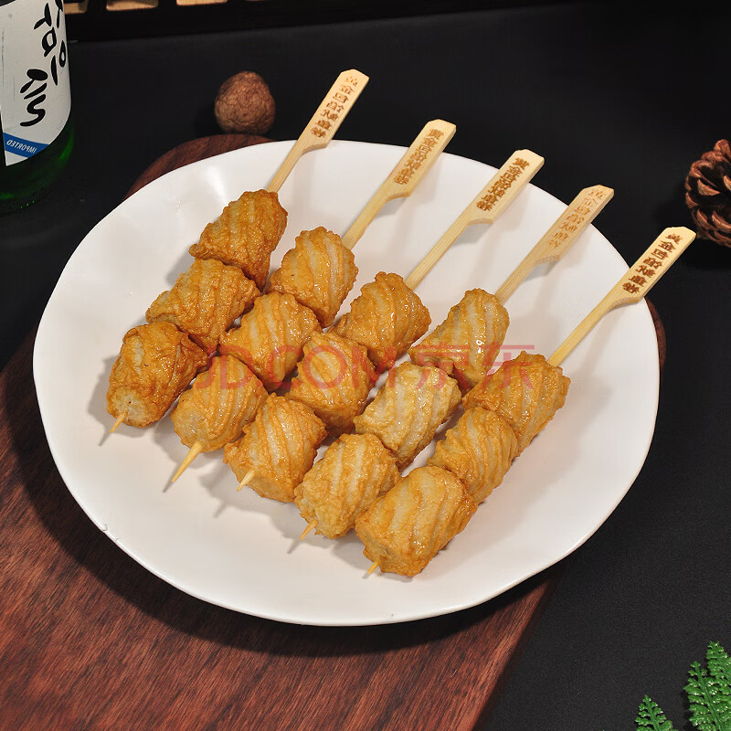 佰腾 关东煮火锅食材速食品 黄金包馅鱿鱼卷 烧烤鱼丸 火锅丸料便利店