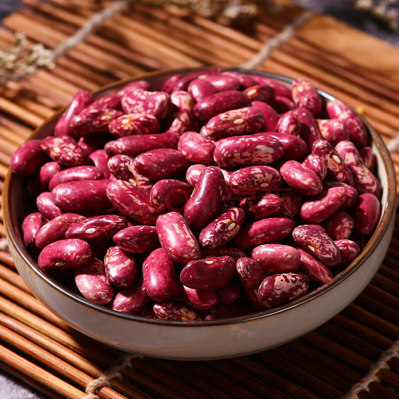 东北紫花芸豆5斤大饭豆四季豆花腰豆子五谷杂粮红花芸豆大碴粥 3斤