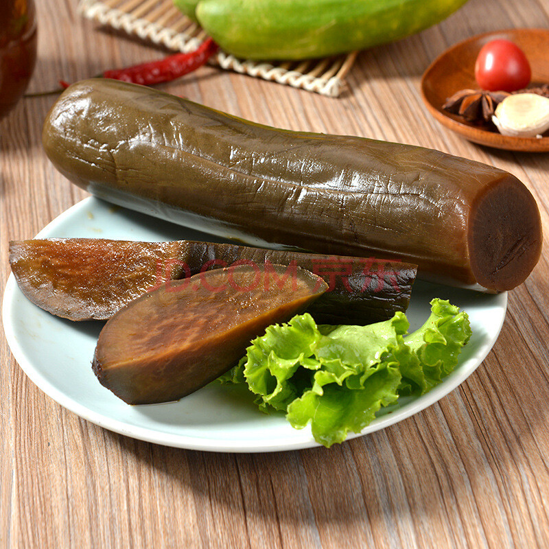 宝烨食品 虾鲜青萝卜山东潍坊寿光羊口虾油老咸菜下饭 300克x5袋