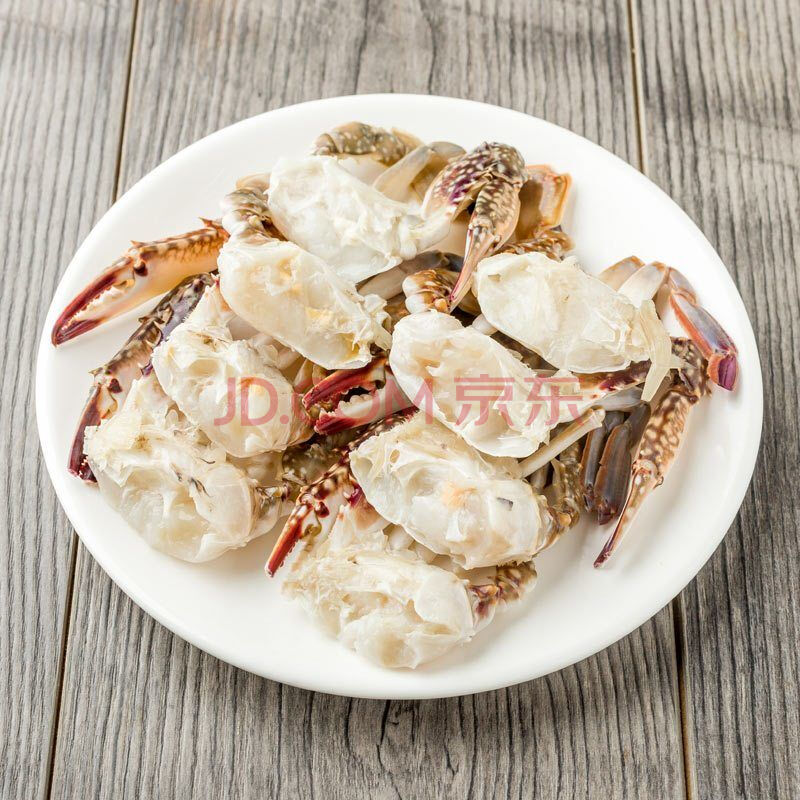 新鲜梭子蟹切蟹块个大饱满蟹肉充盈 火锅烧烤食材海鲜水产切蟹 5斤装