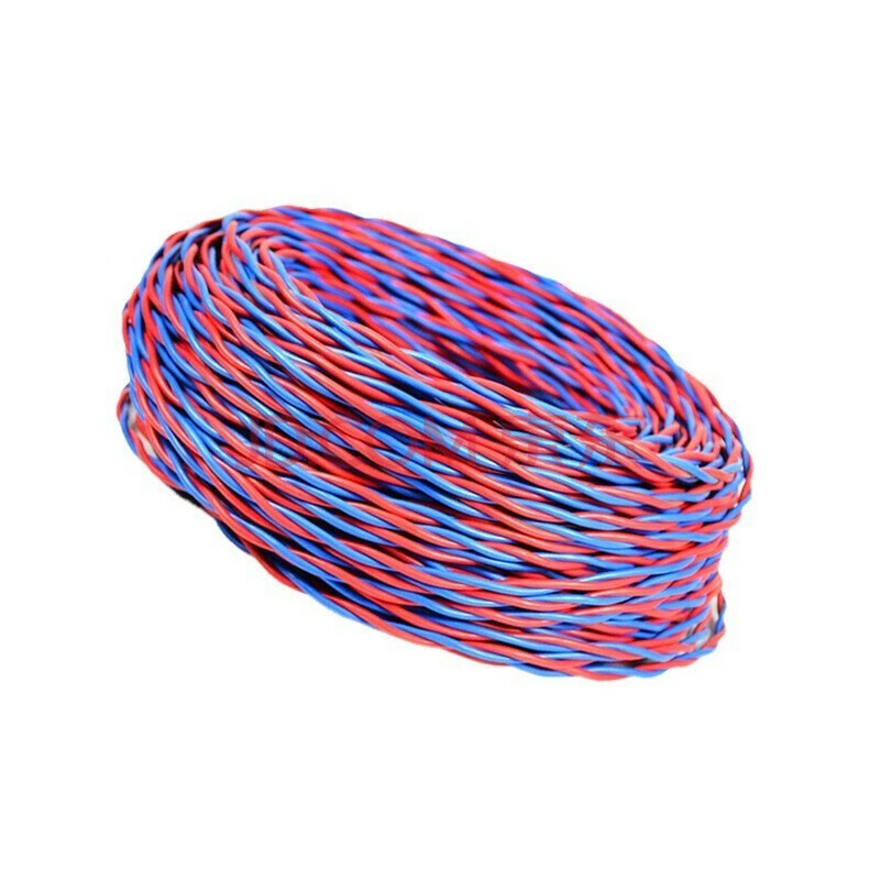 光荣花 rvs-2*2.5 电线电缆 国标铜芯电源双绞线花线 100米/圈