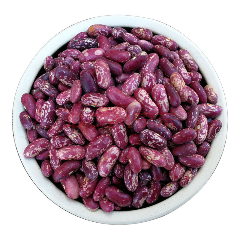 拉尔庄园 饭豆东北大红芸豆五谷杂粮豆类紫花芸豆肾豆红腰豆 2斤