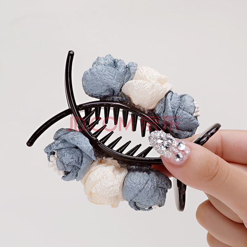 发夹后脑勺韩版女头发夹子简约气质丸子头神器抓夹盘发器发抓发饰