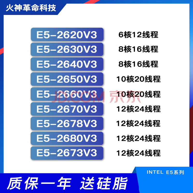 intel/至強e5-2678v3 2650 2660 2670 2690 2680v3 cpu正式 套餐五