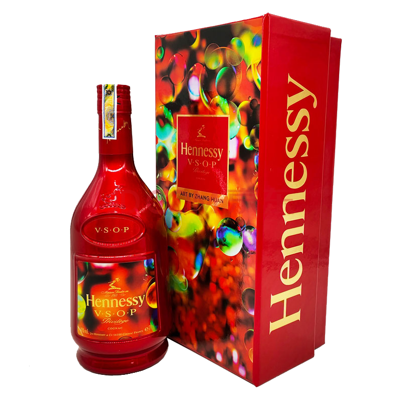 1瓶 轩尼诗vsop 700ml 艺术家礼盒限量版干邑 一瓶一码 40度【金槌】