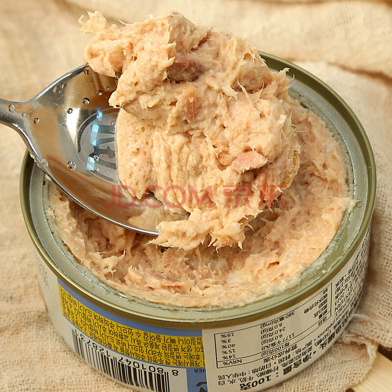 清香味蛋黄酱金枪鱼罐头100g