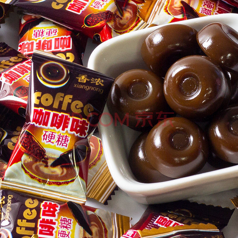 青旺咖啡味糖硬糖怀旧童年记忆糖果零食老式400g袋装休闲食品 400g*1