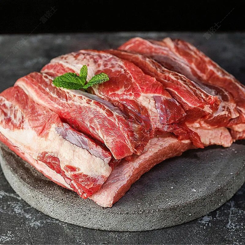 新鲜牛腩肉正宗黄牛肉批发火锅烧烤食材调理不拼接牛腿肉 富铭士 4斤
