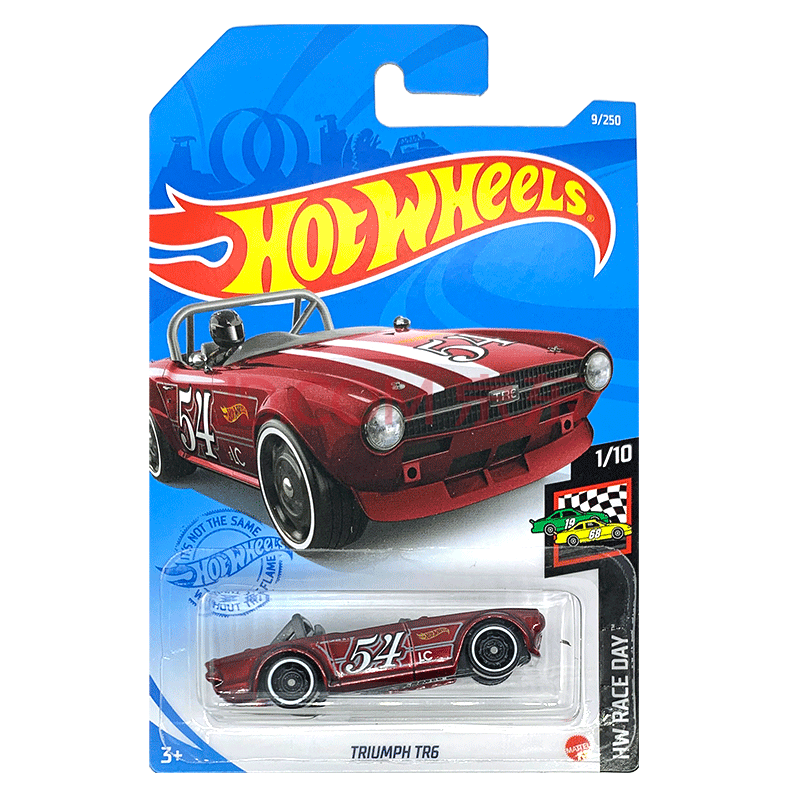 风火轮合金小跑车汽车模型玩具男孩收藏竞速轨道车c4982 c9胜利54号tr