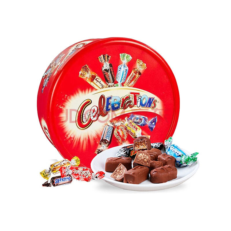 mars英国玛氏巧克力什锦礼盒装650g马氏大脸盆节日礼物