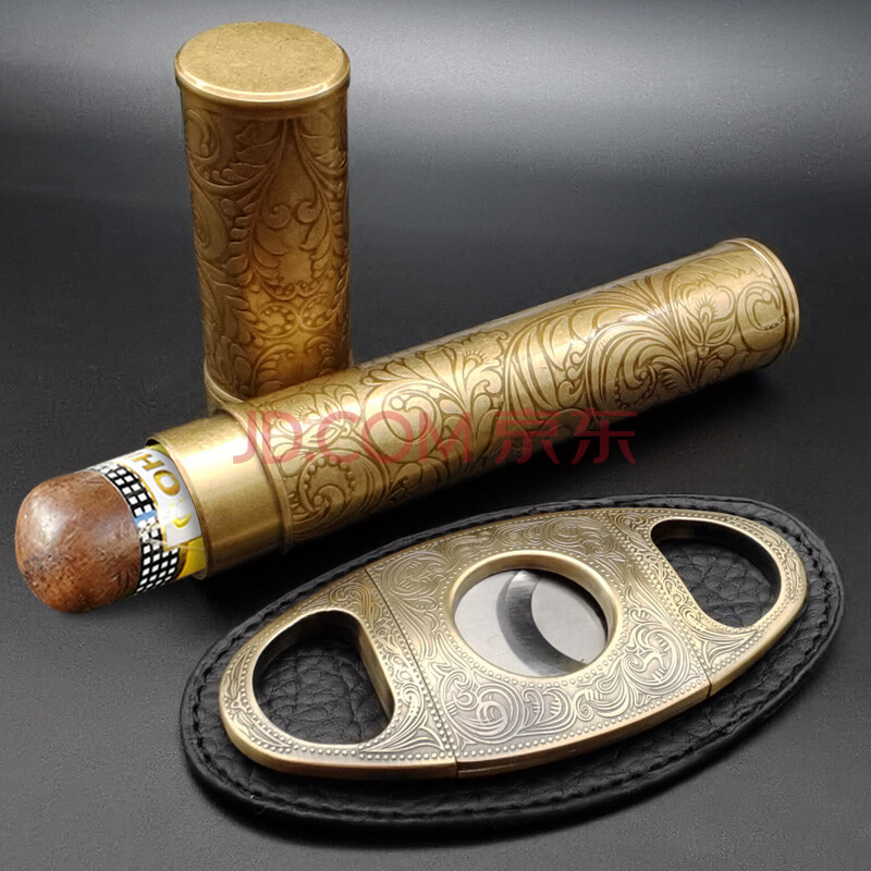 途贺tohap 密封雪茄管单支装保湿雪茄盒古巴雪茄烟盒抗压航凯材质户外