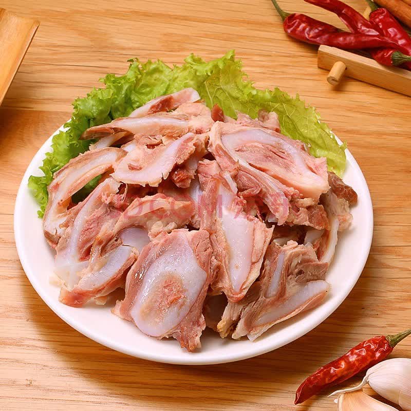 新鲜猪脆骨肉软骨肉活杀生猪肉猪排骨月牙骨 精品4斤