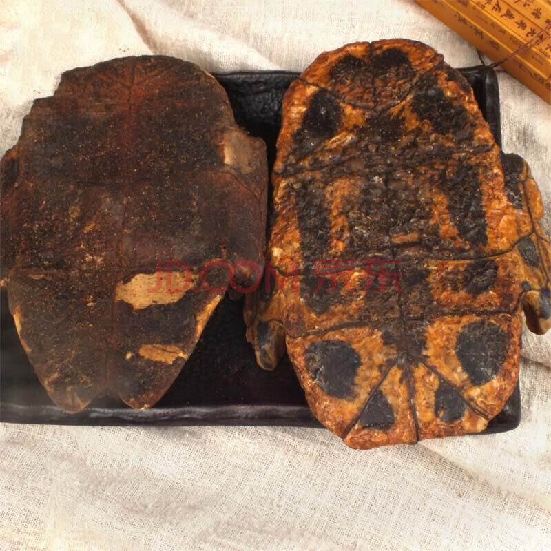 中药材龟板 炙龟板 陆龟板 龟甲 龟壳醋制龟板包250克