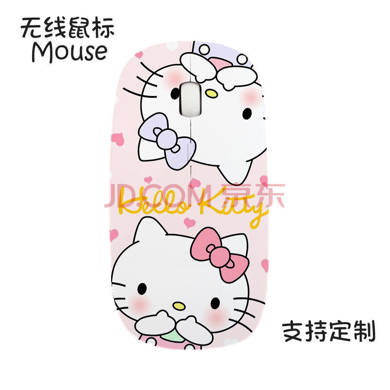 hellokitty卡通無線鼠標辦公遊戲卡通可愛粉色女生生日shipadoo 9