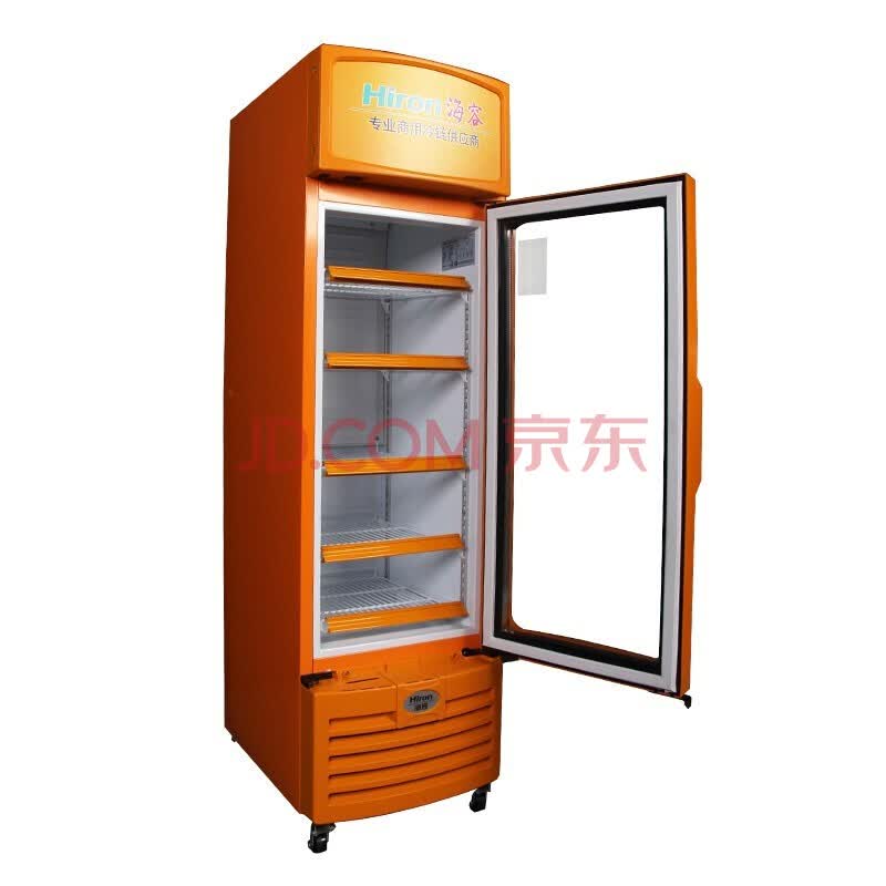 海容116升立式超市便利店冰柜 冷热转换冷藏加热饮料保鲜酸奶展示加热