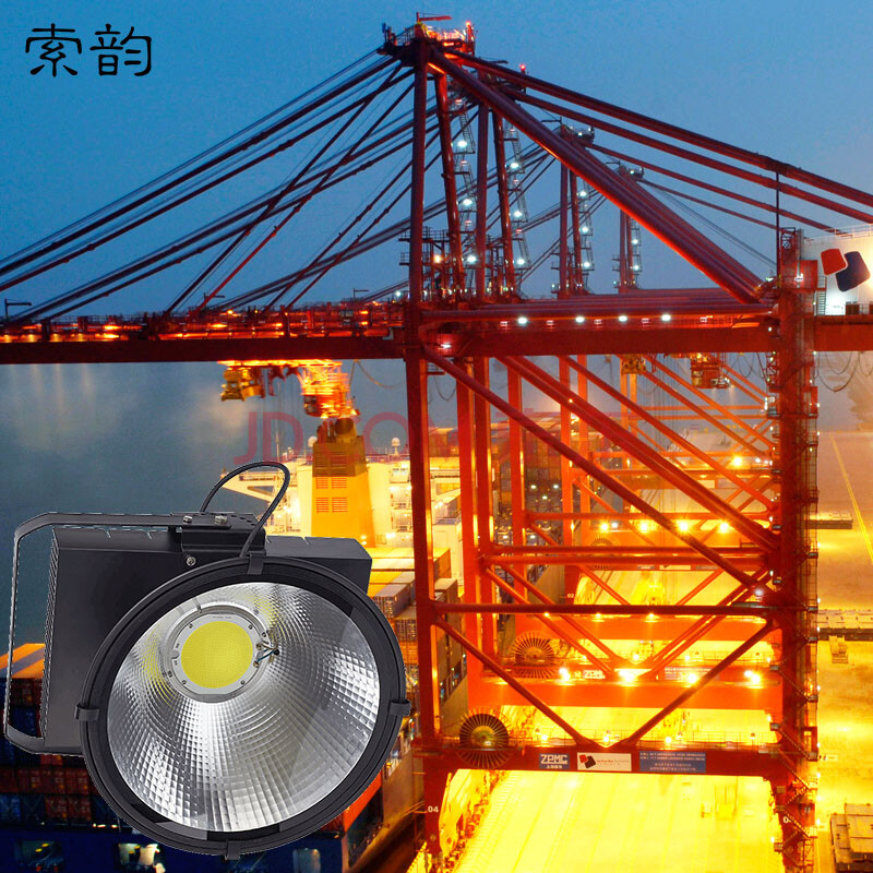 索韵led塔吊灯1000w工地探照灯防水投射灯室外球场大功率工程照明灯 6