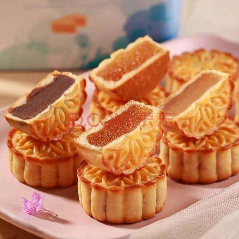 100个广式小月饼散装多口味哈密瓜糕点零食月饼 买的多:缤纷水果月饼