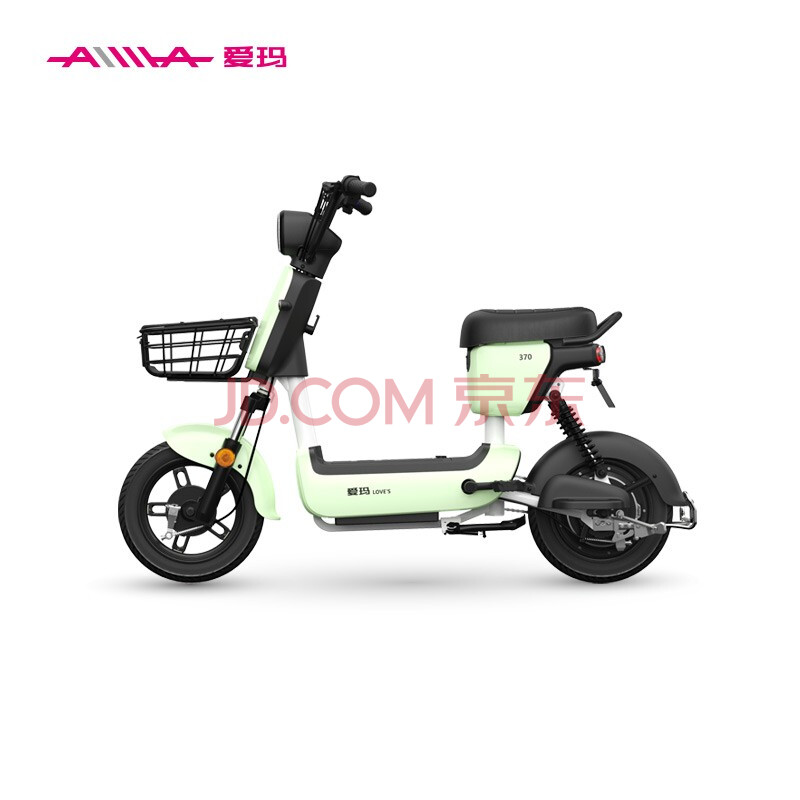 爱玛(aima)tdt1150z 新款云朵时尚锂电新国标电动自行车电池可提取48v