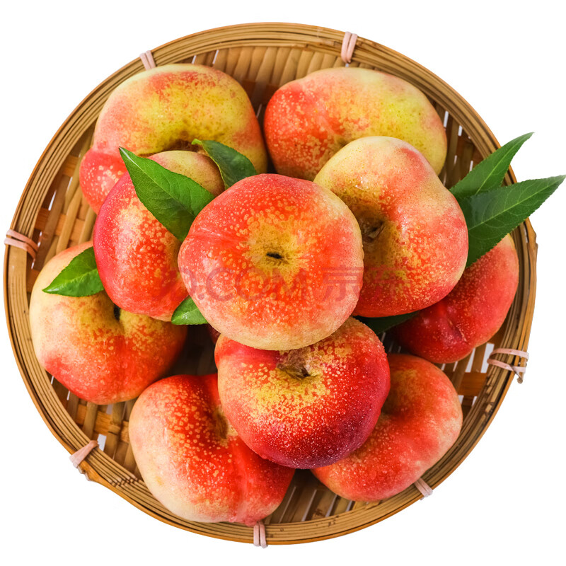 纽扣 新鲜桃当季水果 蟠桃 4斤