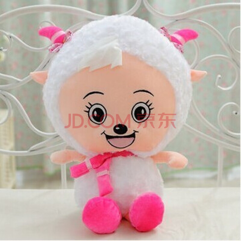 喜洋洋毛绒玩具玩偶六一儿童生日礼物宝宝玩具 美羊羊 90厘米