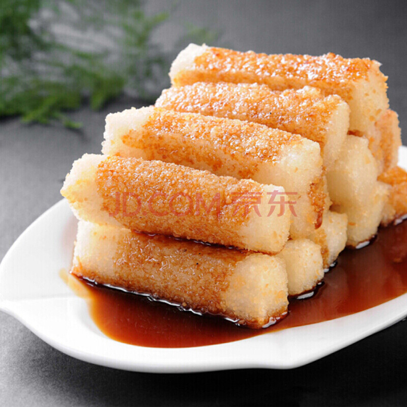 湖北特产白色糯米糍粑长方形大份乡下年糕2500g