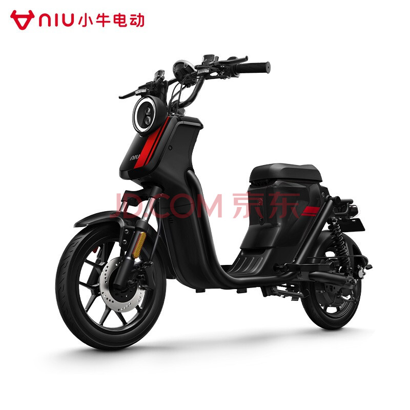 小牛電動車 uqi pro頂配 智能鋰電電動踏板車 電動代步自行 黑色 新