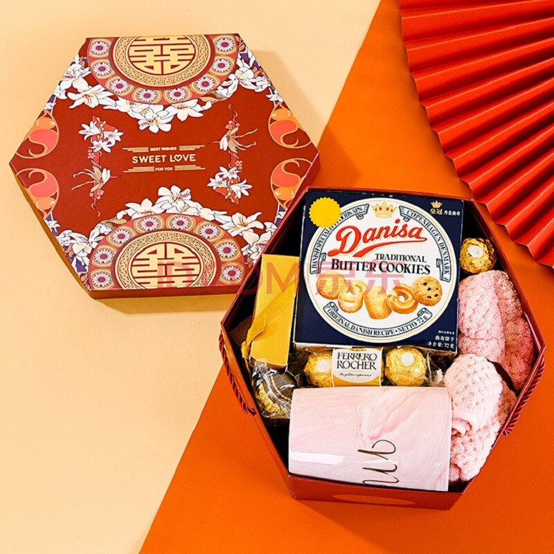 喜糖礼盒成品创意结婚订婚回礼中式西式婚礼伴手礼礼盒装结婚喜饼