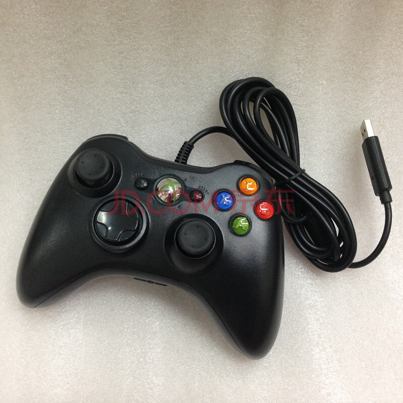 適用於有線手柄 xbox360e版slim電腦遊戲控制 xbox360 沒有線白色