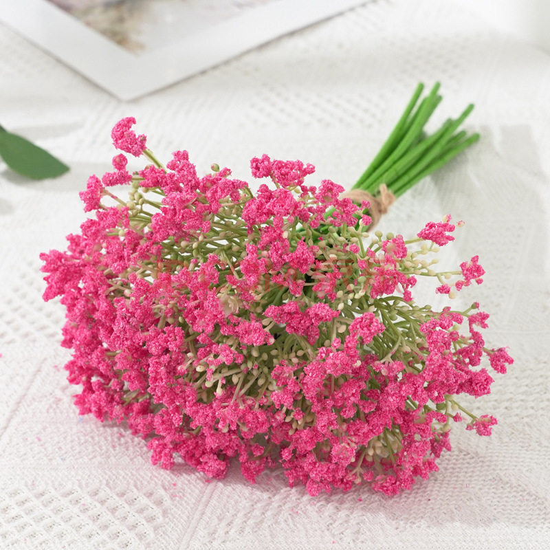 仿真花摆件满天星满天星假花仿真花塑料摆件客厅餐桌装饰清新满天星