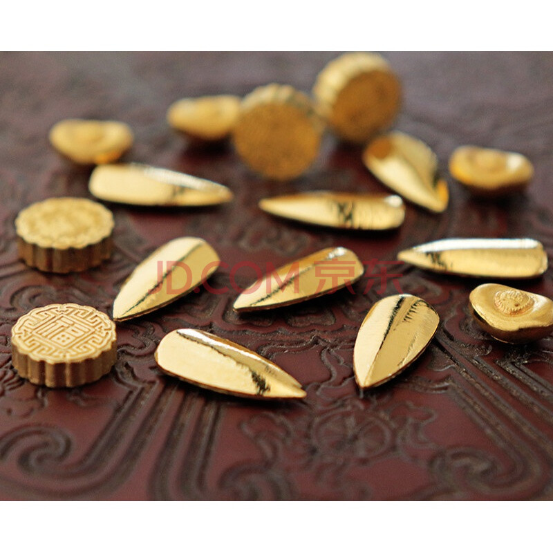 【欧阳先生】足金999金瓜子 金月饼 金元宝 黄金制品金种子投资贵金属