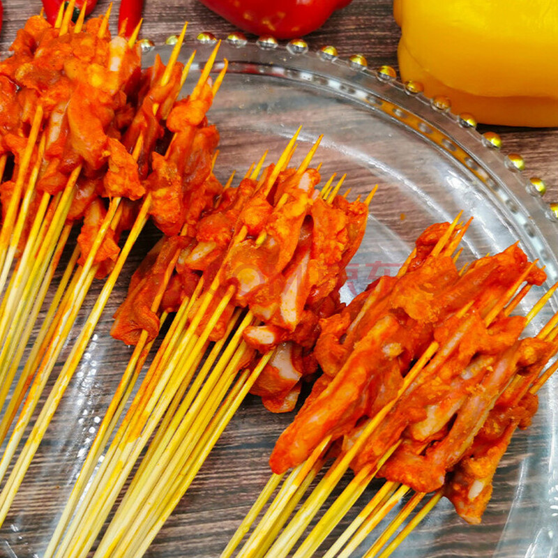 手把猪脆骨串猪软骨小串月牙骨串铁板烧烤串火锅串调理腌制半成品120