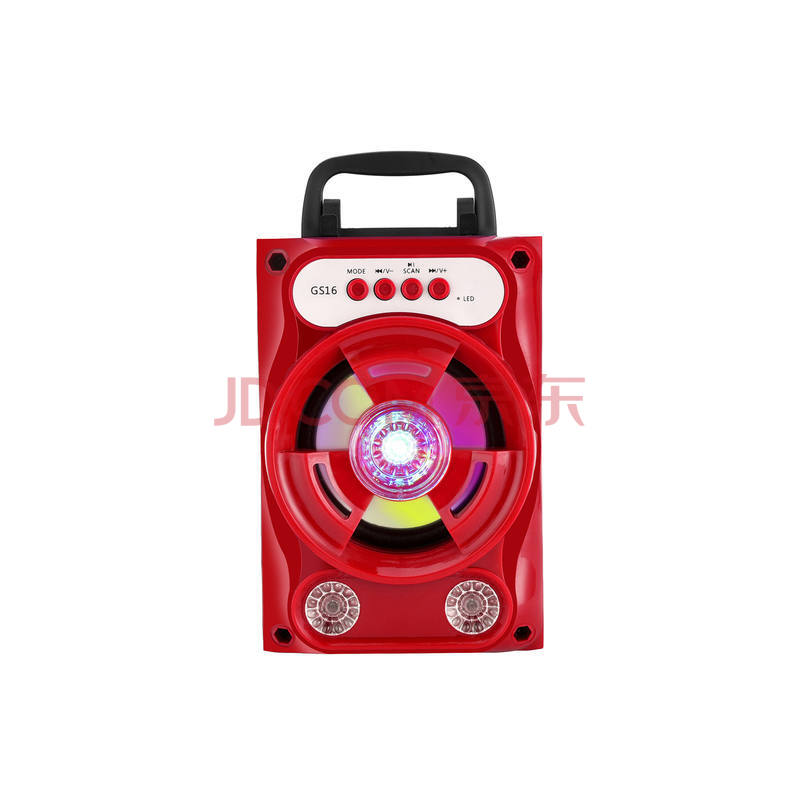 影音娱乐 音箱/音响 手提无线蓝牙音箱家用手机k歌户外小型大音量广场