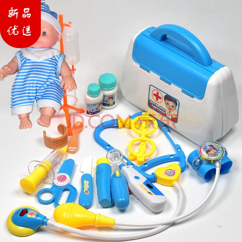 同款2021儿童过家家小医生护士玩具套装女孩男孩医院宝宝打针听诊器拉