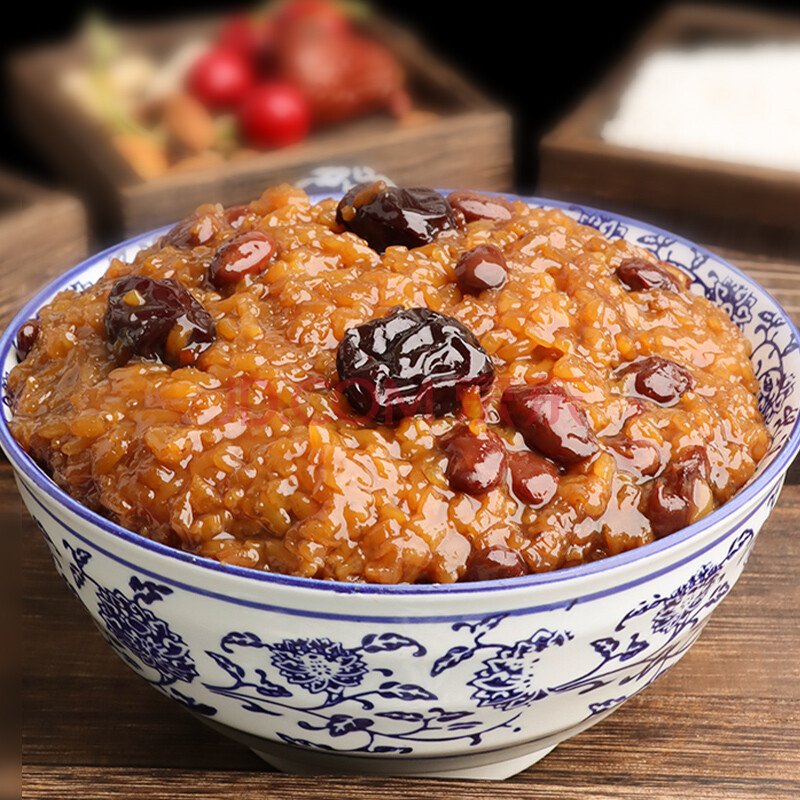 甄糕陕西特产小吃镜糕蜜枣4口味早餐方便速食品 【4盒】八宝160g*4