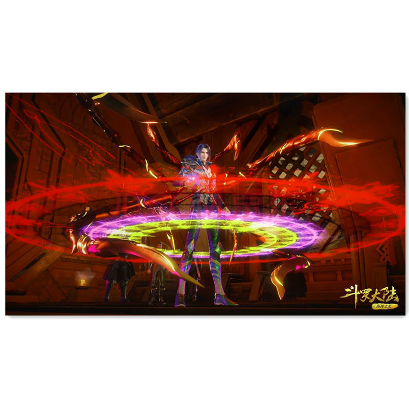 唐三十万年魂环 28寸50x75高清海报背胶接开可粘